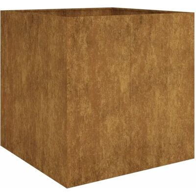 vidaXL 80x80x80 cm Corten Stål Haveplanter - Potte & Blomsterboks vidaXL 80x80x80 cm Corten Stål Haveplanter - Potte & Blomsterboks