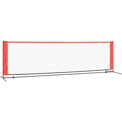 vidaXL 300x100x87 cm Tennisnet Sort og Rød - Tennisnet vidaXL 300x100x87 cm Tennisnet Sort og Rød - Tennisnet
