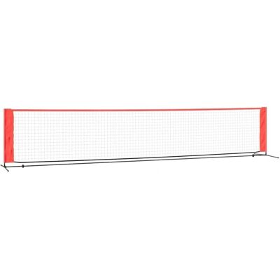 vidaXL Tennisnet Sort og Rød - Bærbart tennisnet vidaXL Tennisnet Sort og Rød - Bærbart tennisnet