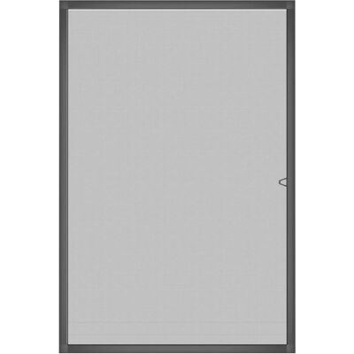vidaXL Insectenhor voor ramen Antraciet 90x120 cm - Raamnet tegen insecten vidaXL Insectenhor voor ramen Antraciet 90x120 cm - Raamnet tegen insecten