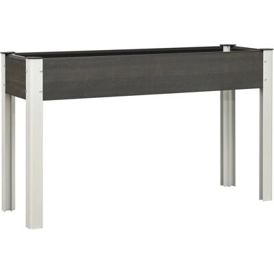 vidaXL Hochbeet Grau 120x40x75 cm WPC - Hochbeet vidaXL Hochbeet Grau 120x40x75 cm WPC - Hochbeet