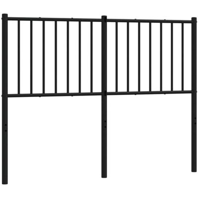 vidaXL Zwart hoofdbord 120 cm - Hoofdbord vidaXL Zwart hoofdbord 120 cm - Hoofdbord