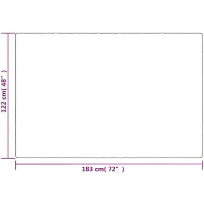 vidaXL Gewichtsdecke mit Bezug grau 122x183 cm 9 kg stoff vidaXL Gewichtsdecke mit Bezug grau 122x183 cm 9 kg stoff