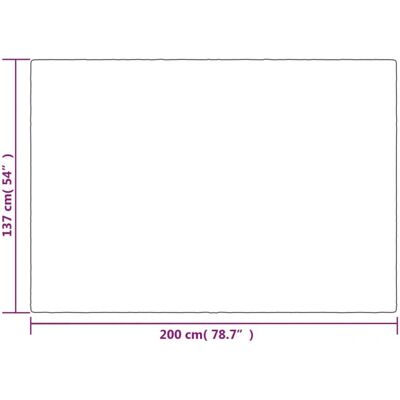 vidaXL Gewichtsdecke mit Bezug grau 137x200 cm 6 kg Stoff vidaXL Gewichtsdecke mit Bezug grau 137x200 cm 6 kg Stoff