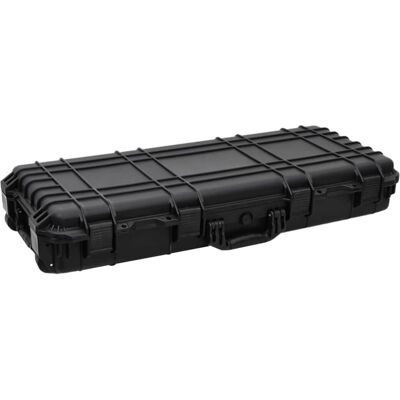 vidaXL Walizka na kółkach czarna 96x42x16 cm PP - Walizka na kółkach vidaXL Walizka na kółkach czarna 96x42x16 cm PP - Walizka na kółkach
