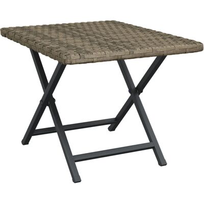 vidaXL 362252 Ulkoilmapöytä - Taitettava, Harmaat, 45x35x32 cm vidaXL 362252 Ulkoilmapöytä - Taitettava, Harmaat, 45x35x32 cm