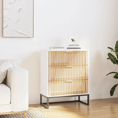 Maisonchic Credenza - Weißes Holz-Schränkchen - Credenza Maisonchic Credenza - Weißes Holz-Schränkchen - Credenza