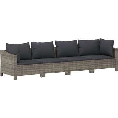 VidaXL Buitenmeubelset - Moderne Tuin Lounge voor 4 Personen VidaXL Buitenmeubelset - Moderne Tuin Lounge voor 4 Personen