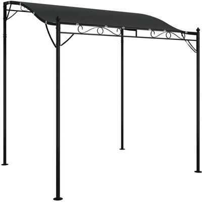 vidaXL Tonnelle Anthracite 2x2,3 m Tissu et Acier Pergola de Jardin - Publicité vidaXL Tonnelle Anthracite 2x2,3 m Tissu et Acier Pergola de Jardin - Publicité