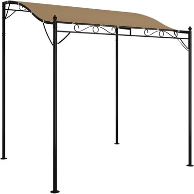vidaXL Taupe 2x2.3m Pavillon de jardin - Pavillon - Publicité vidaXL Taupe 2x2.3m Pavillon de jardin - Pavillon - Publicité