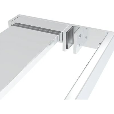 vidaXL 115cm Aluminium Duschablage für Walk-in - Badezimmer Organizer vidaXL 115cm Aluminium Duschablage für Walk-in - Badezimmer Organizer