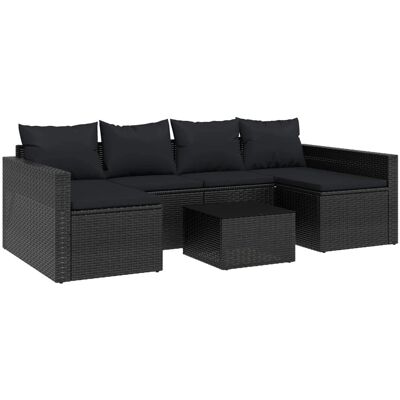 VidaXL 362345 zestaw mebli ogrodowych - Sofa U z poduszkami VidaXL 362345 zestaw mebli ogrodowych - Sofa U z poduszkami