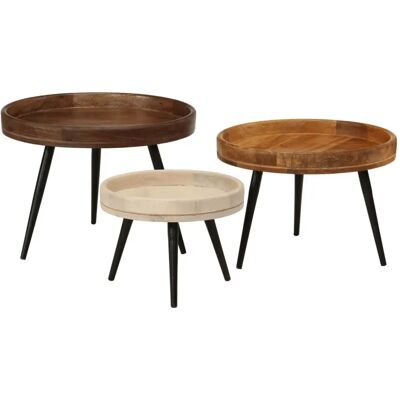 vidaXL 352033 Kaffeetisch - Massives Mangoholz vidaXL 352033 Kaffeetisch - Massives Mangoholz
