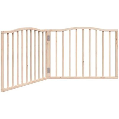 vidaXL Hundegitter Faltbar 2 Paneele 160 cm Holz vidaXL Hundegitter Faltbar 2 Paneele 160 cm Holz