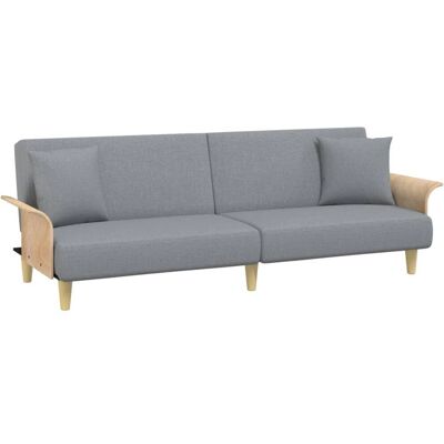 VidaXL Modèle 351843 Canapé-Lit Gris - Convertible, Confortable & Durable VidaXL Modèle 351843 Canapé-Lit Gris - Convertible, Confortable & Durable