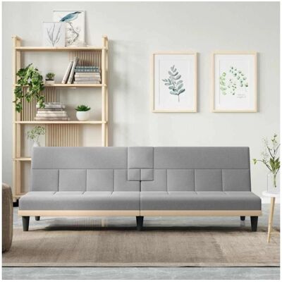 vidaXL Foldbar sovesofa med USB - Sovesofa vidaXL Foldbar sovesofa med USB - Sovesofa