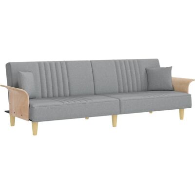 VidaXL 351887 Canapé-lit gris VidaXL 351887 Canapé-lit gris