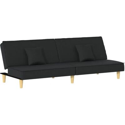 VidaXL Sorte Sovesofa - Ombygningsmøbel VidaXL Sorte Sovesofa - Ombygningsmøbel