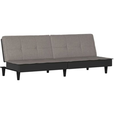 VidaXL Model 351918 Sengesofa - Holdbart Stof, Taupe, Nem at Samle VidaXL Model 351918 Sengesofa - Holdbart Stof, Taupe, Nem at Samle