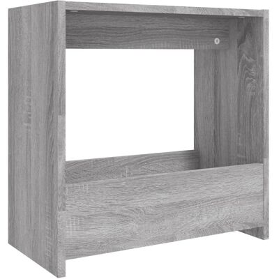 vidaXL 826630 Grau Sonoma Beistelltisch - Beistelltisch vidaXL 826630 Grau Sonoma Beistelltisch - Beistelltisch