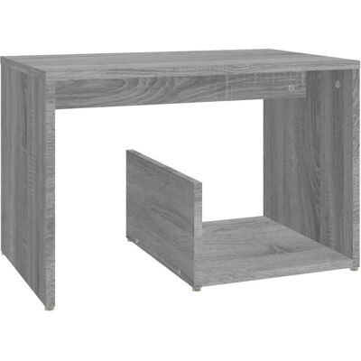 vidaXL 826633 Graues Sonoma Beistelltisch - Beistelltisch vidaXL 826633 Graues Sonoma Beistelltisch - Beistelltisch