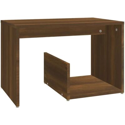 vidaXL 826634 Modern brauner Eichen-Nachttisch - Beistelltisch vidaXL 826634 Modern brauner Eichen-Nachttisch - Beistelltisch