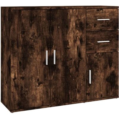 vidaXL 823274 Armário de nogueira defumada - Sideboard vidaXL 823274 Armário de nogueira defumada - Sideboard