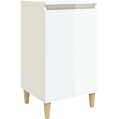 vidaXL 819632 White Nightstand - Nightstand vidaXL 819632 White Nightstand - Nightstand