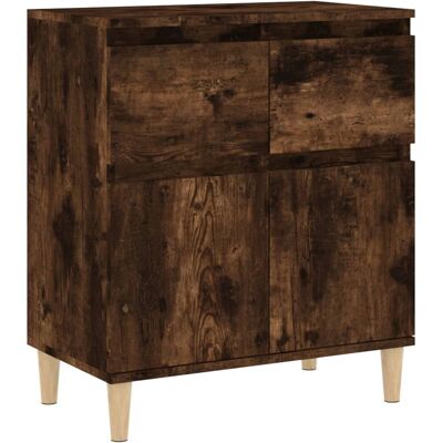 vidaXL Räuchereiche Sideboard - Wohnzimmer Aufbewahrung vidaXL Räuchereiche Sideboard - Wohnzimmer Aufbewahrung
