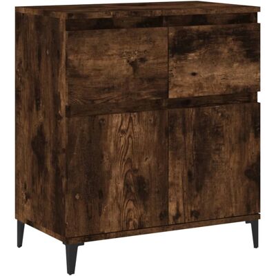 vidaXL 819689 Rauch Eichen Sideboard - Wohnzimmer Möbel vidaXL 819689 Rauch Eichen Sideboard - Wohnzimmer Möbel