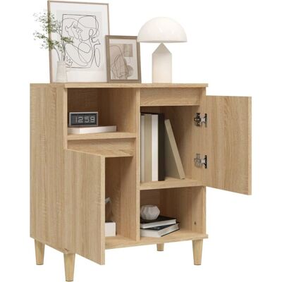vidaxl Sonoma Eiche Sideboard - 60x35x70 cm vidaxl Sonoma Eiche Sideboard - 60x35x70 cm