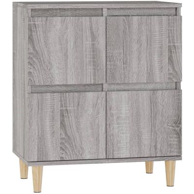 vidaXL 821162 Grey Sonoma Sideboard - Sideboard vidaXL 821162 Grey Sonoma Sideboard - Sideboard
