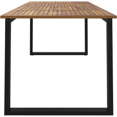 Vidaxl U-förmiger Gartentisch - Outdoor Holztisch Vidaxl U-förmiger Gartentisch - Outdoor Holztisch