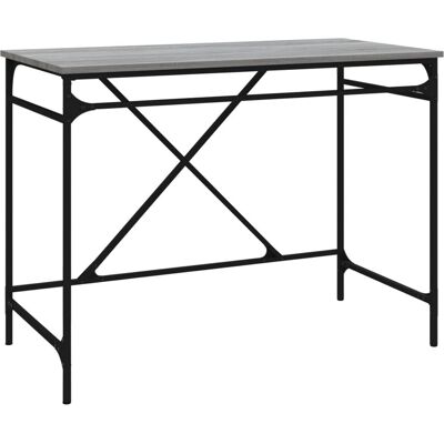 vidaXL 826722 graues Sonoma Schreibtisch - Schreibtisch vidaXL 826722 graues Sonoma Schreibtisch - Schreibtisch