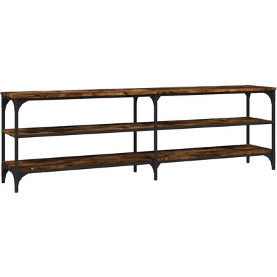vidaXL Smoked Oak TV Cabinet - TV Unit, Media Stand, 160x30x50 cm vidaXL Smoked Oak TV Cabinet - TV Unit, Media Stand, 160x30x50 cm