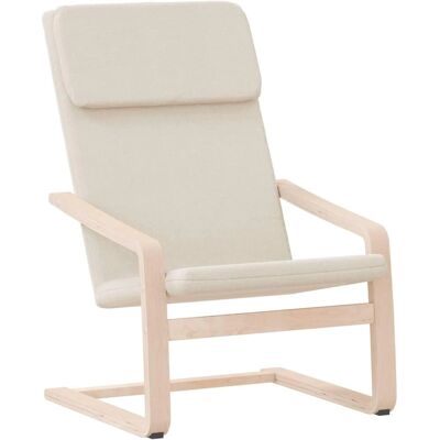 vidaXL Relaxstol i creme stof - Relax Chair vidaXL Relaxstol i creme stof - Relax Chair