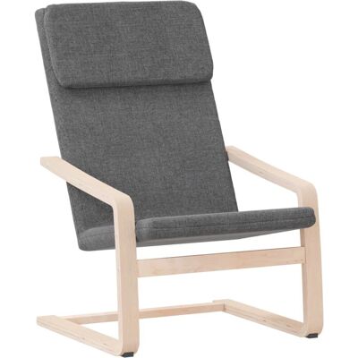 vidaXL Accentstol - Mørkegrå - Lounge stol vidaXL Accentstol - Mørkegrå - Lounge stol