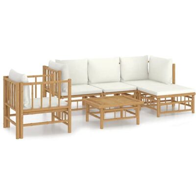 vidaXL Gartenset - Bambus, 6-teilig vidaXL Gartenset - Bambus, 6-teilig