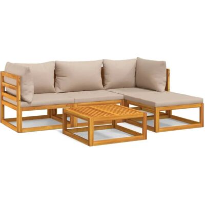 vidaXL Garten-Lounge-Set - Modulares Outdoor-Mobiliar vidaXL Garten-Lounge-Set - Modulares Outdoor-Mobiliar