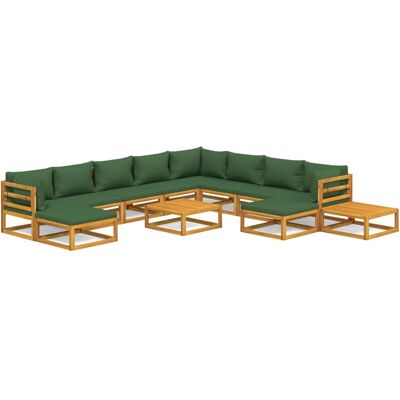 vidaXL Gartenmöbel-Set - Modularer Lounge & Tisch vidaXL Gartenmöbel-Set - Modularer Lounge & Tisch