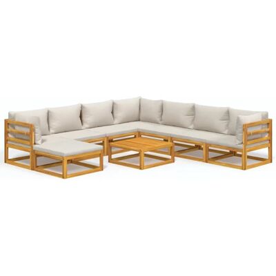 vidaXL 3155296 Zestaw Mebli Ogrodowych - Lounge, Modułowy, 8 Miejsc vidaXL 3155296 Zestaw Mebli Ogrodowych - Lounge, Modułowy, 8 Miejsc