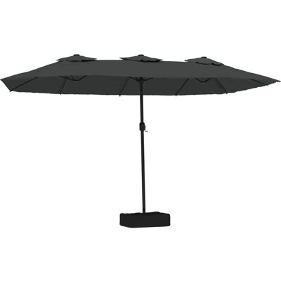 Nnevl Parasol dwuosobowy - ochrona UV - 449x245cm Nnevl Parasol dwuosobowy - ochrona UV - 449x245cm