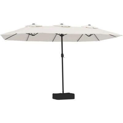 vidaXL Dobbelt Hoved Haveparasol med LED - Haveparasols vidaXL Dobbelt Hoved Haveparasol med LED - Haveparasols