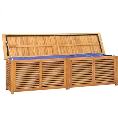 Maisonchic Teak-Gartenaufbewahrungsbox - Rustikaler Witterungsschutz Außenbehälter Maisonchic Teak-Gartenaufbewahrungsbox - Rustikaler Witterungsschutz Außenbehälter