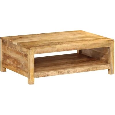vidaXL Massives Mango Holz Couchtisch - 80x55x30 cm vidaXL Massives Mango Holz Couchtisch - 80x55x30 cm