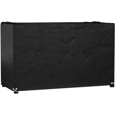 vidaXL Tuinmeubelhoes 170x94x70 - Rechthoekig Zwart vidaXL Tuinmeubelhoes 170x94x70 - Rechthoekig Zwart