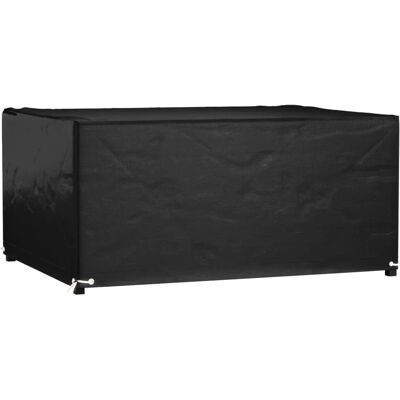 Housse de jardin vidaXL 180x135x80 cm Noire - Housse pour meubles de jardin - Publicité Housse de jardin vidaXL 180x135x80 cm Noire - Housse pour meubles de jardin - Publicité
