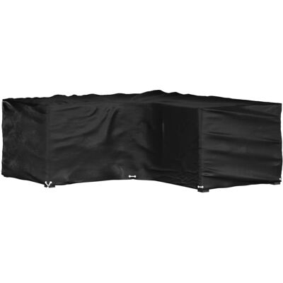 vidaXL Tuinmeubelhoes L-vorm 16 Oogjes 215x215x70 cm - Tuinmeubelhoes vidaXL Tuinmeubelhoes L-vorm 16 Oogjes 215x215x70 cm - Tuinmeubelhoes