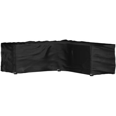 vidaXL L-vormige tuinmeubelhoes - 16 oogjes - 285x285x90 cm vidaXL L-vormige tuinmeubelhoes - 16 oogjes - 285x285x90 cm