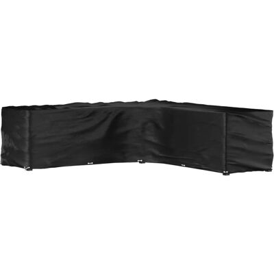 vidaXL Schwarzer L-förmiger Gartenschutzhülle - 300x300x90 cm vidaXL Schwarzer L-förmiger Gartenschutzhülle - 300x300x90 cm